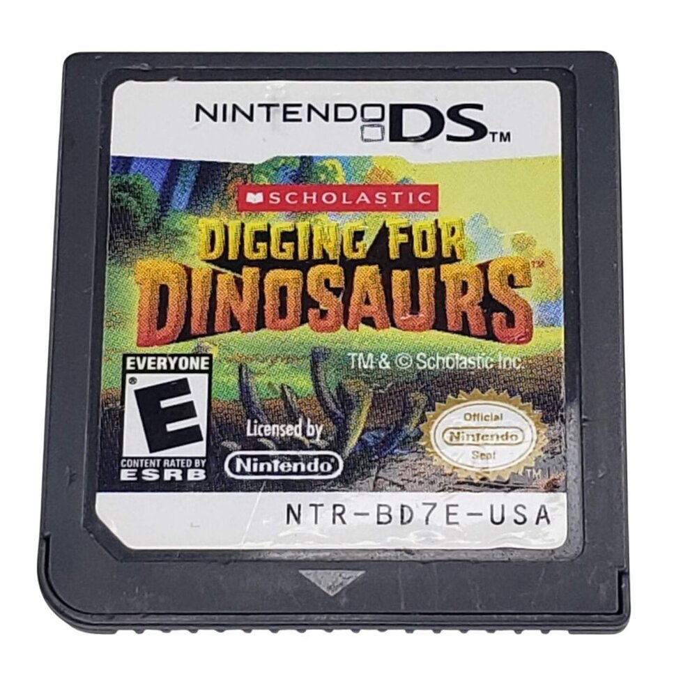 Nintendo DS Digging For Dinosaurs Game Cartridge 2010 Edition